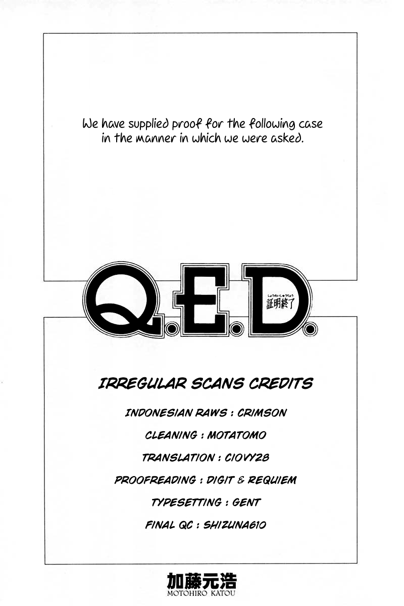 Q.E.D. - Shoumei Shuuryou Chapter 87 page 2 - Chapter 87: Question!