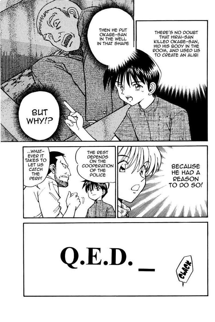 Q.E.D. - Shoumei Shuuryou Chapter 9 page 64 - Chapter 9: The Distorted Melody