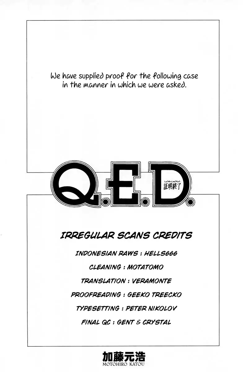 Q.E.D. - Shoumei Shuuryou Chapter 90 page 2 - Chapter 90: Broken Heart