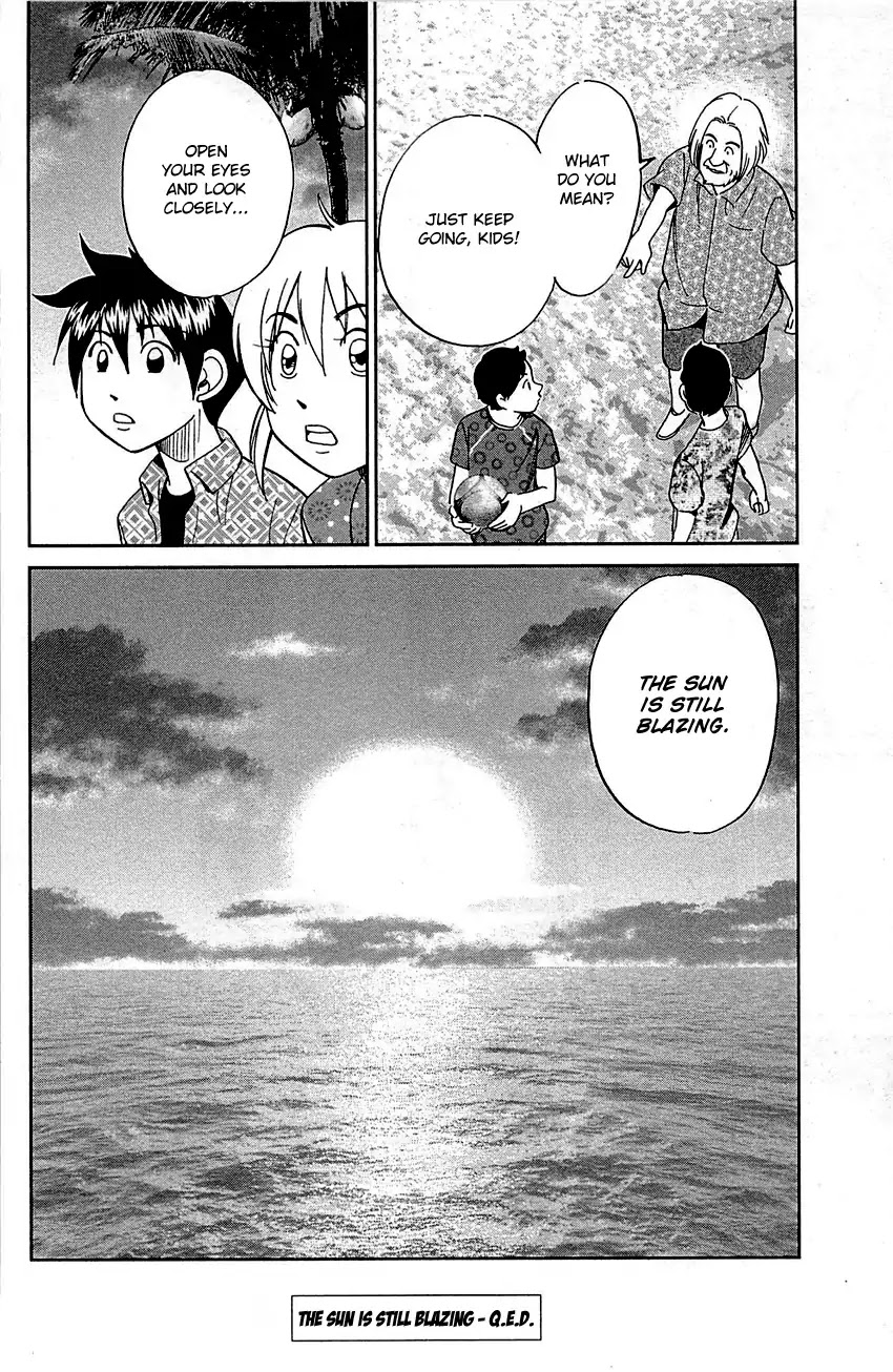 Q.E.D. - Shoumei Shuuryou Chapter 92 page 101 - Chapter 92: The Sun Is Still Blazing
