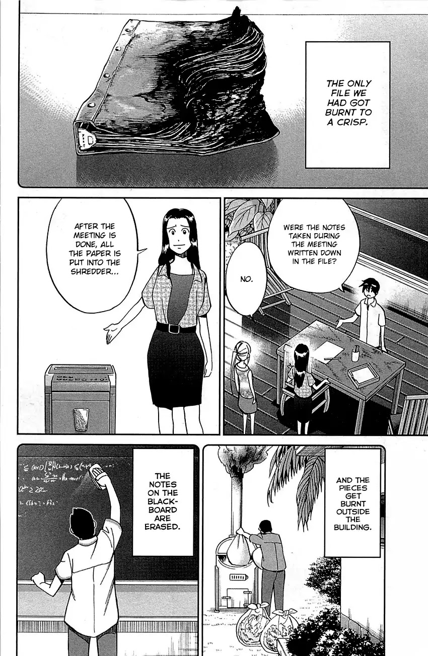 Q.E.D. - Shoumei Shuuryou Chapter 92 page 35 - Chapter 92: The Sun Is Still Blazing