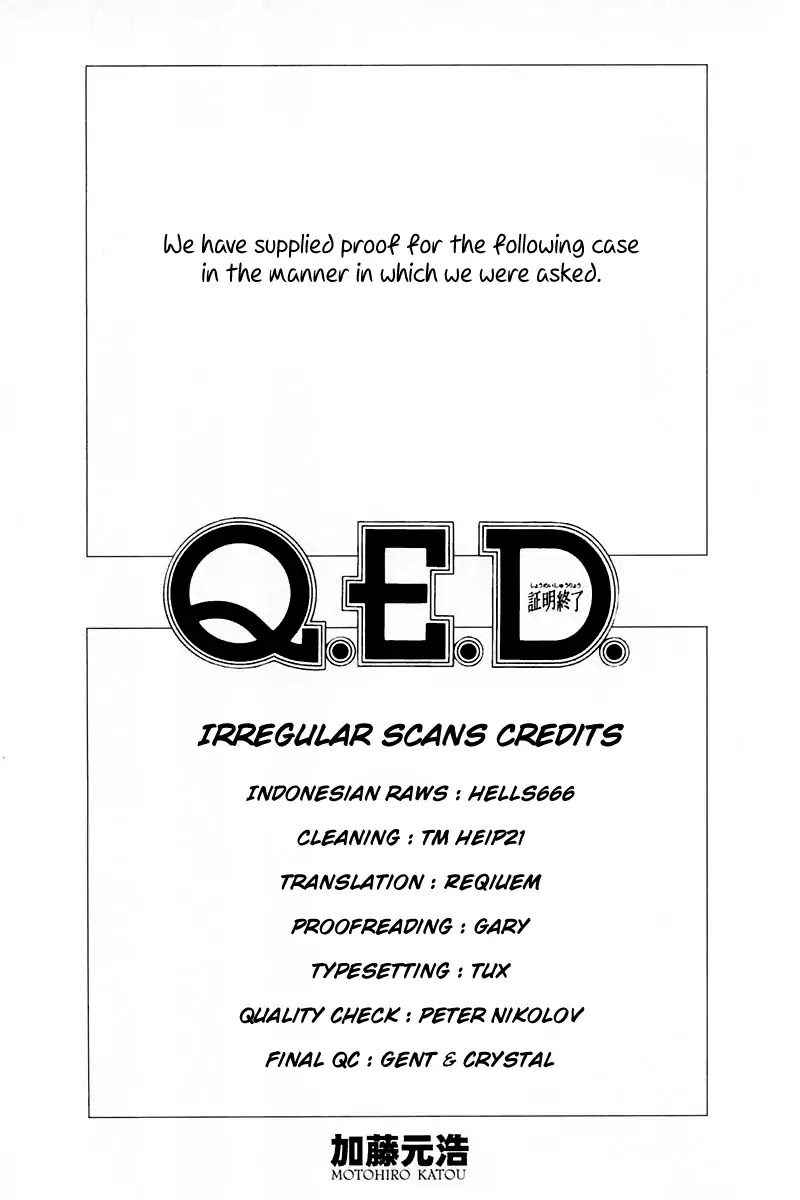 Q.E.D. - Shoumei Shuuryou Chapter 93 page 2 - Chapter 93: The Slope