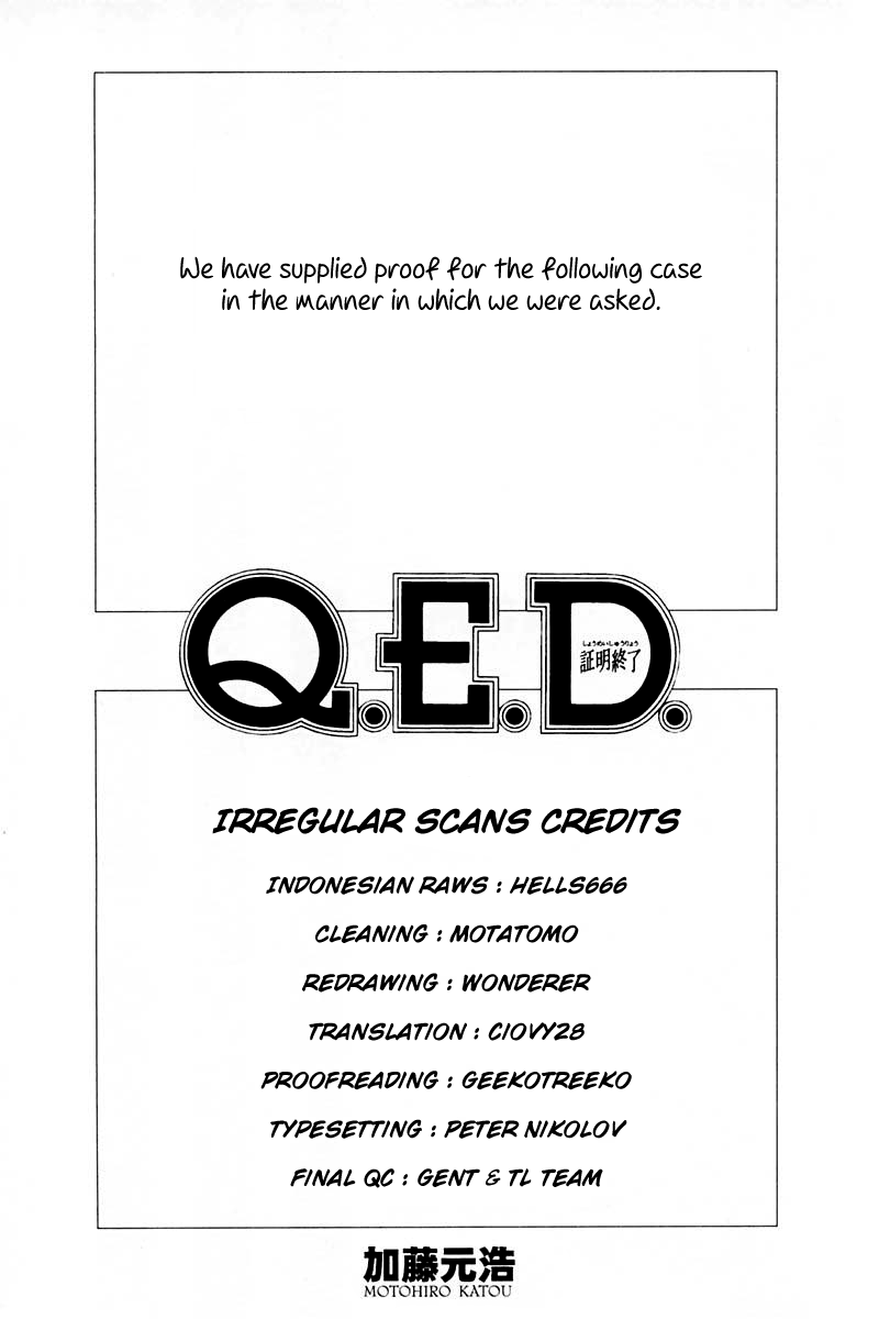 Q.E.D. - Shoumei Shuuryou Chapter 94 page 2 - Chapter 94: The Representative