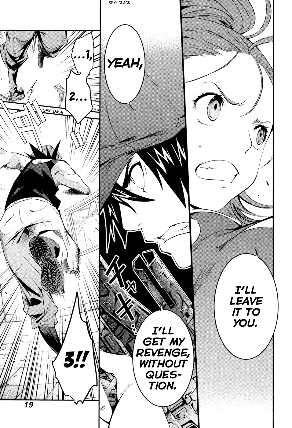 Q (SHIHIRA Tatsuya) Chapter 10 page 21 - Chapter 10: This One Strike, Packed with Anger
