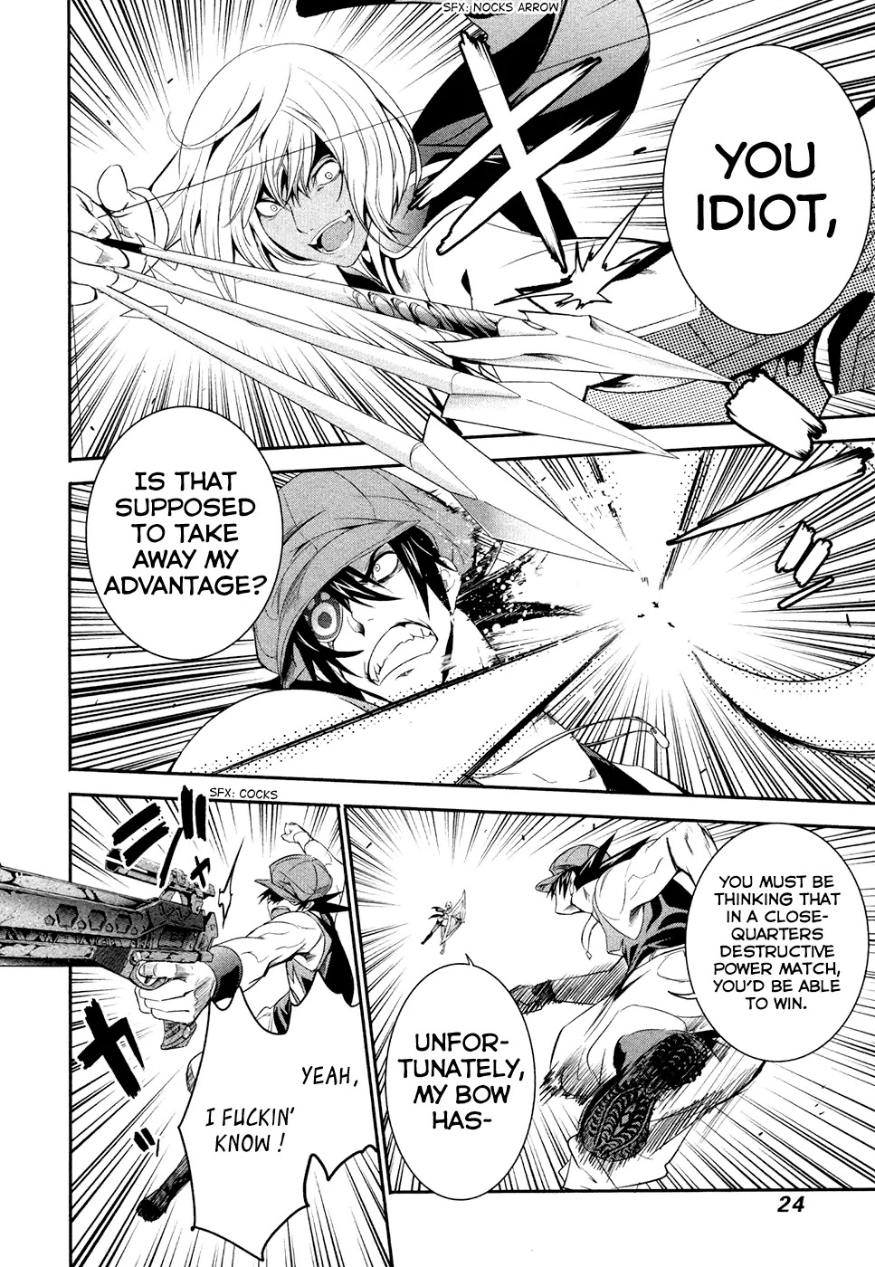 Q (SHIHIRA Tatsuya) Chapter 10 page 25 - Chapter 10: This One Strike, Packed with Anger