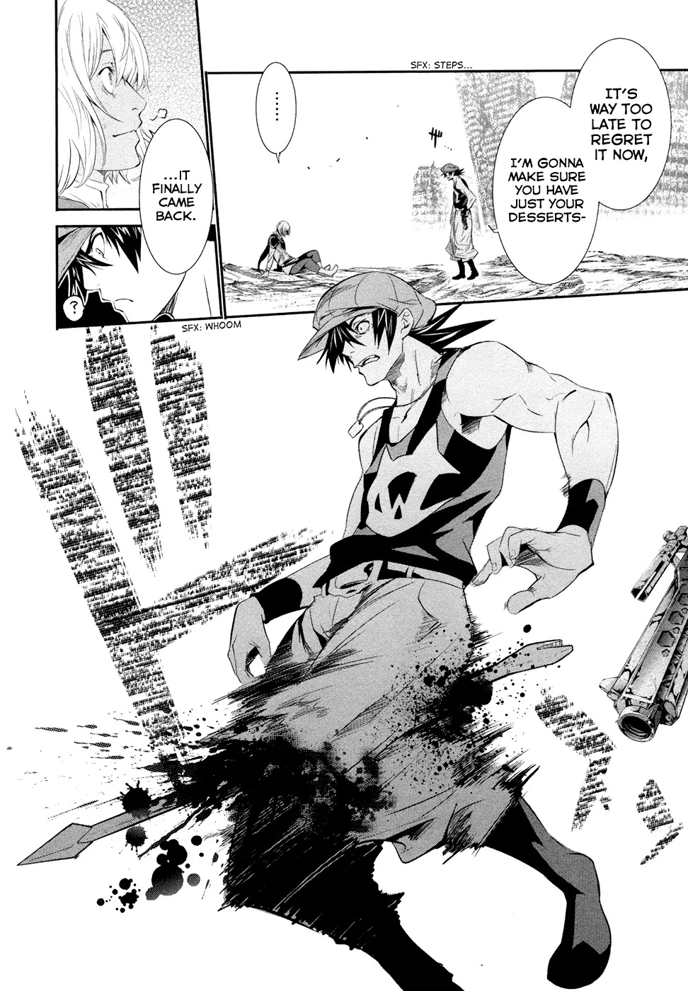 Q (SHIHIRA Tatsuya) Chapter 10 page 29 - Chapter 10: This One Strike, Packed with Anger