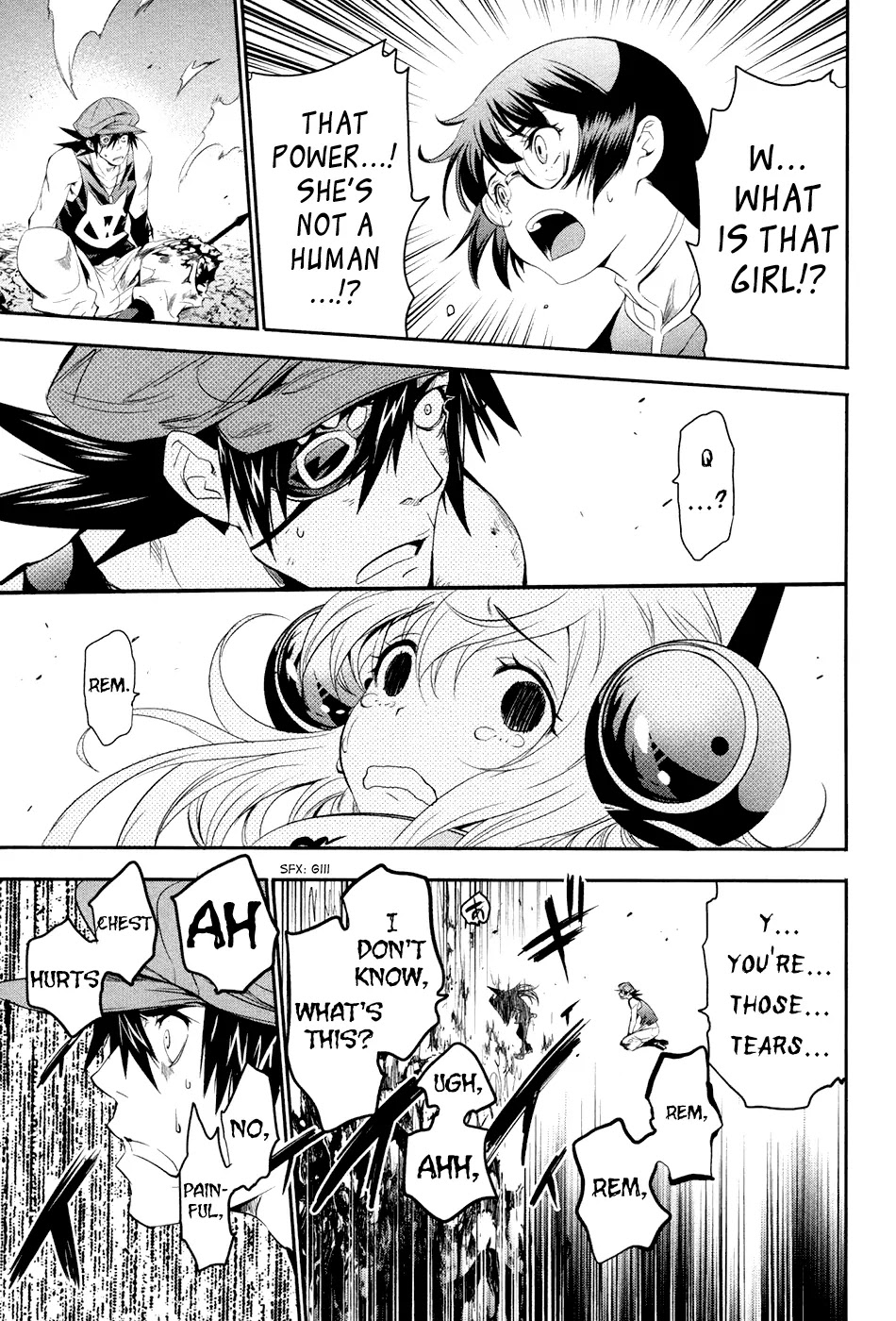 Q (SHIHIRA Tatsuya) Chapter 10 page 34 - Chapter 10: This One Strike, Packed with Anger