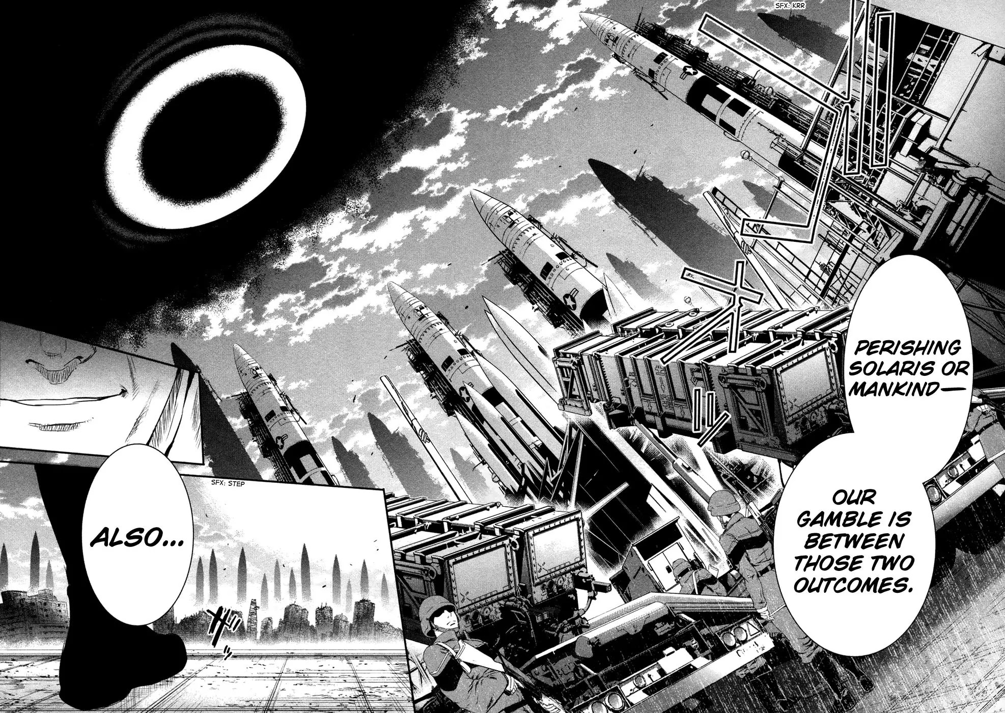 Q (SHIHIRA Tatsuya) Chapter 13 page 3 - Chapter 13: Solaris Destruction Plan (1)