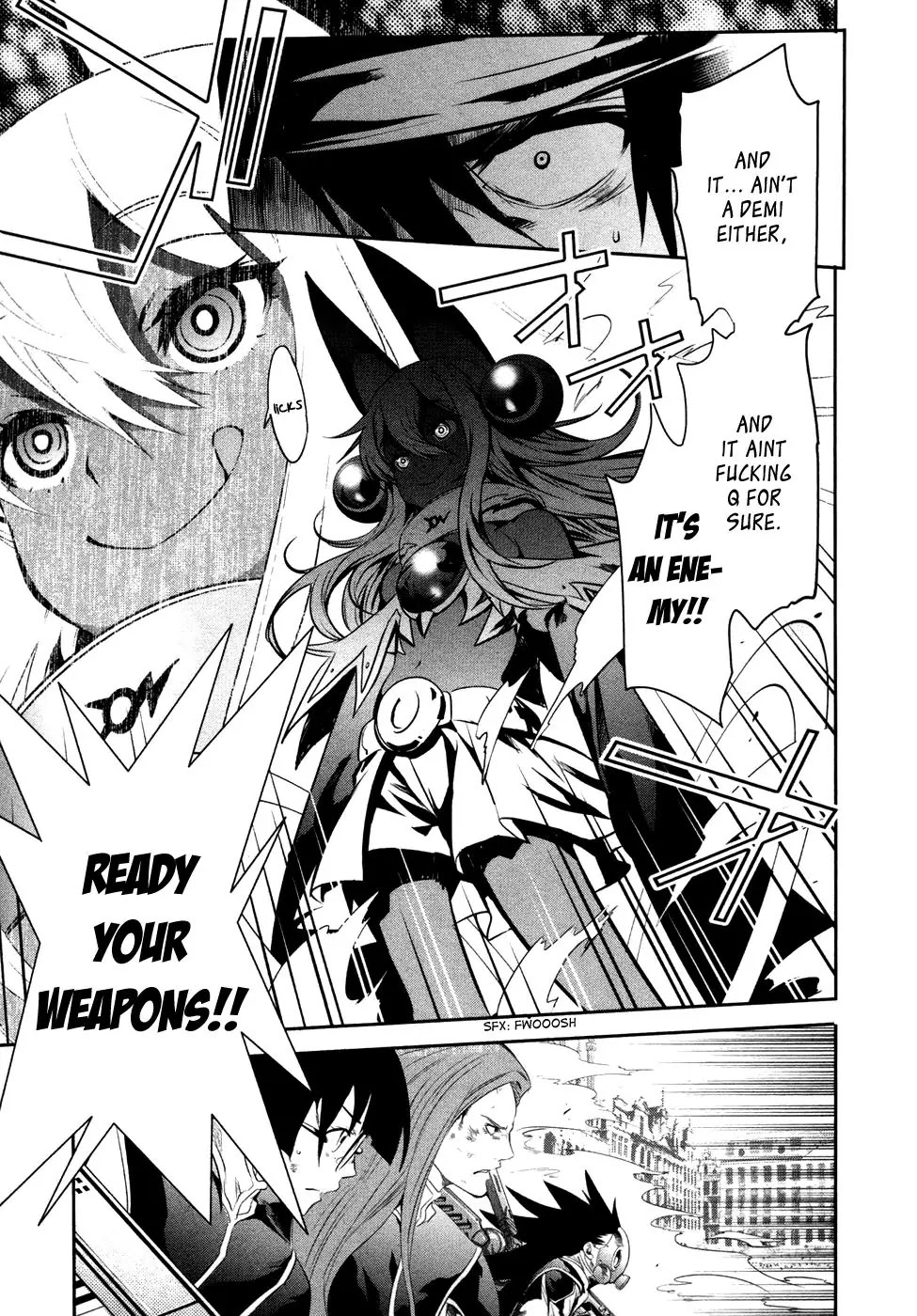 Q (SHIHIRA Tatsuya) Chapter 15 page 13 - Chapter 15: Decisive Battle! vs. U7