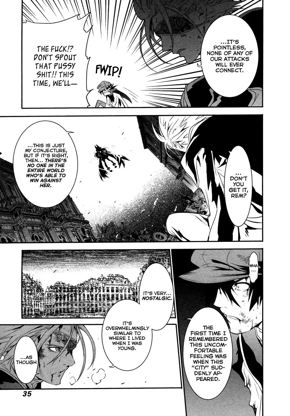 Q (SHIHIRA Tatsuya) Chapter 15 page 33 - Chapter 15: Decisive Battle! vs. U7