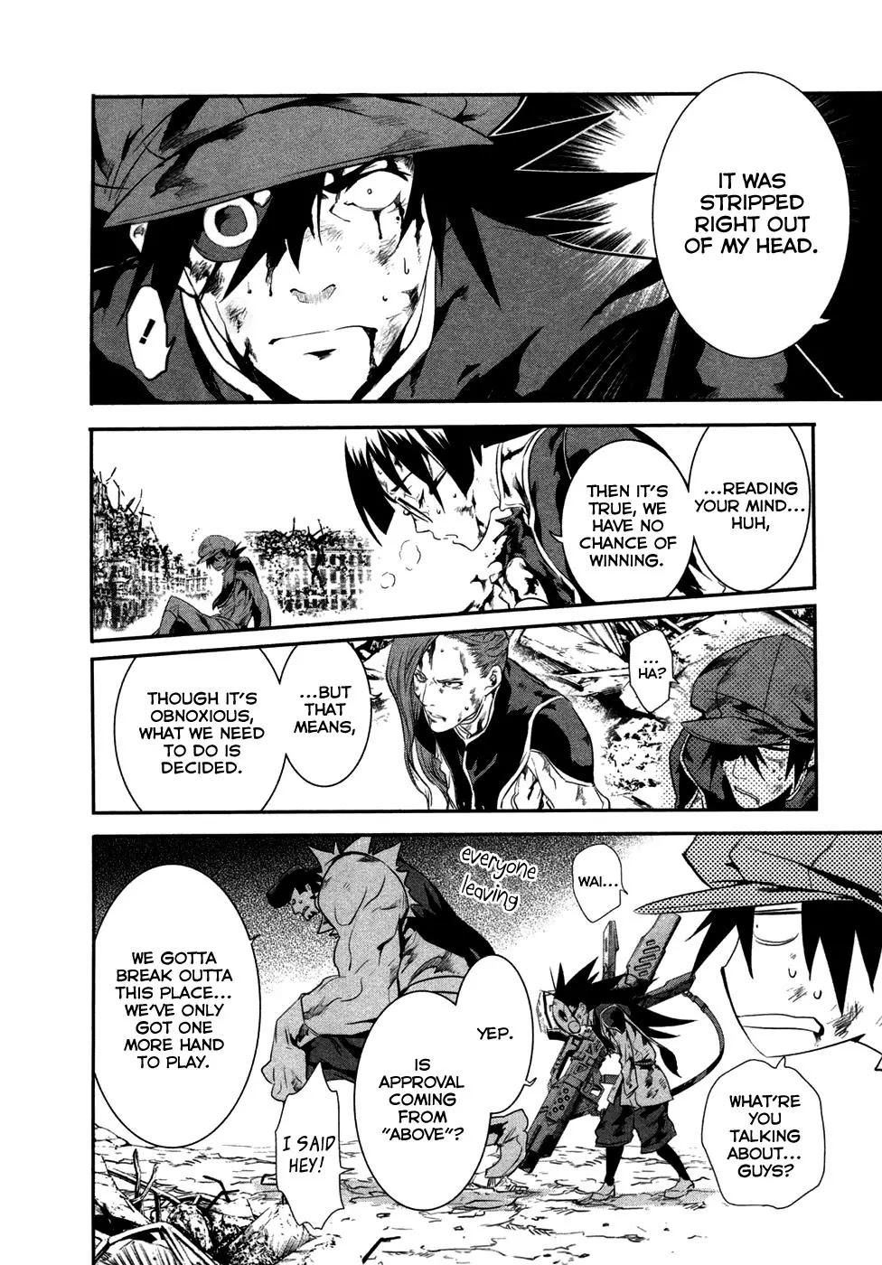 Q (SHIHIRA Tatsuya) Chapter 15 page 34 - Chapter 15: Decisive Battle! vs. U7