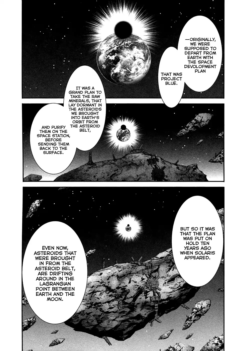 Q (SHIHIRA Tatsuya) Chapter 16 page 15 - Chapter 16: "Project BLUE"