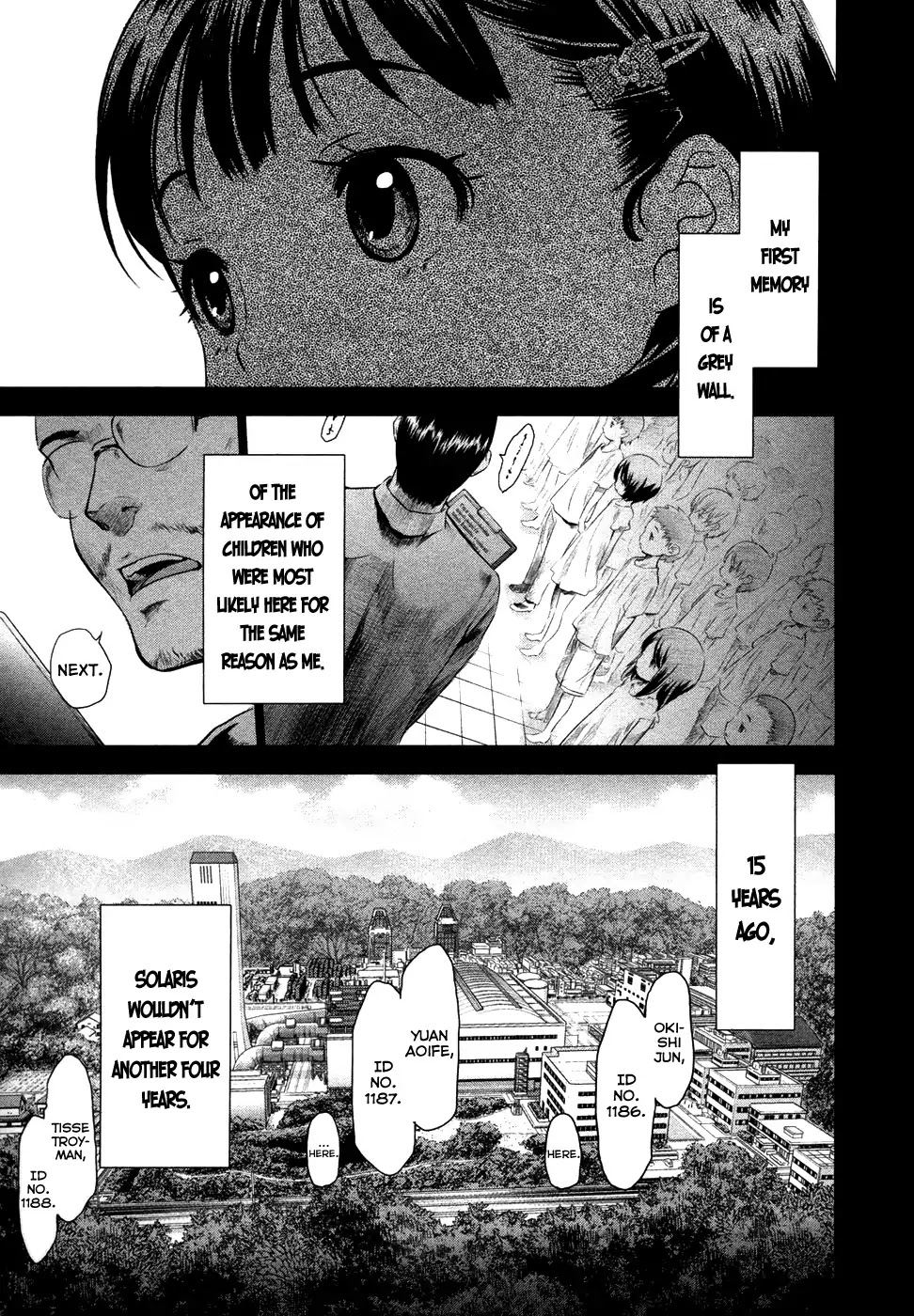 Q (SHIHIRA Tatsuya) Chapter 17 page 11 - Chapter 17: Decisive battle! Q (kuu) VS Q (kyuu)