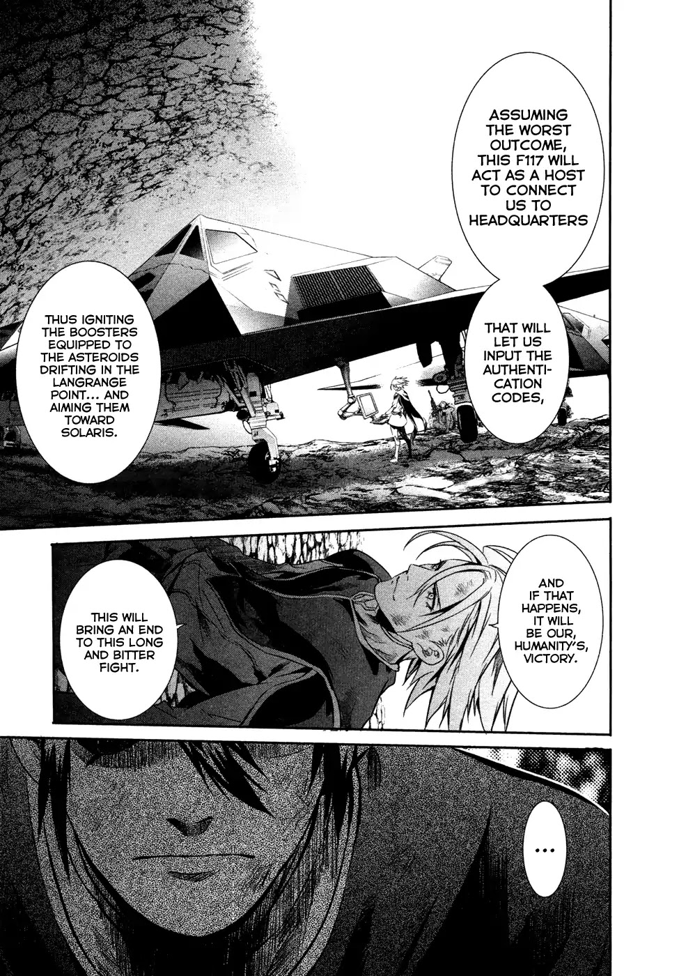 Q (SHIHIRA Tatsuya) Chapter 17 page 20 - Chapter 17: Decisive battle! Q (kuu) VS Q (kyuu)