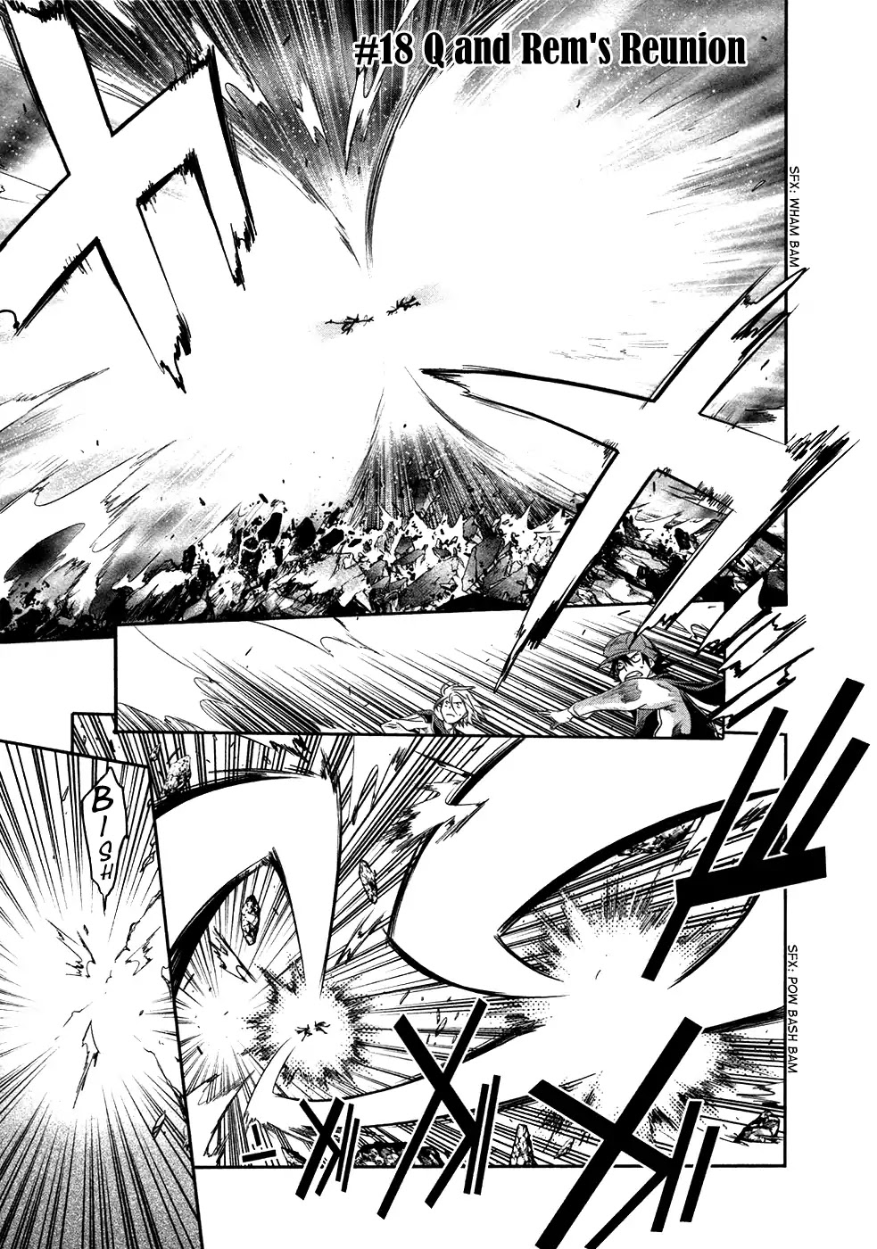 Q (SHIHIRA Tatsuya) Chapter 18 page 2 - Chapter 18: Q and Rem's Reunion