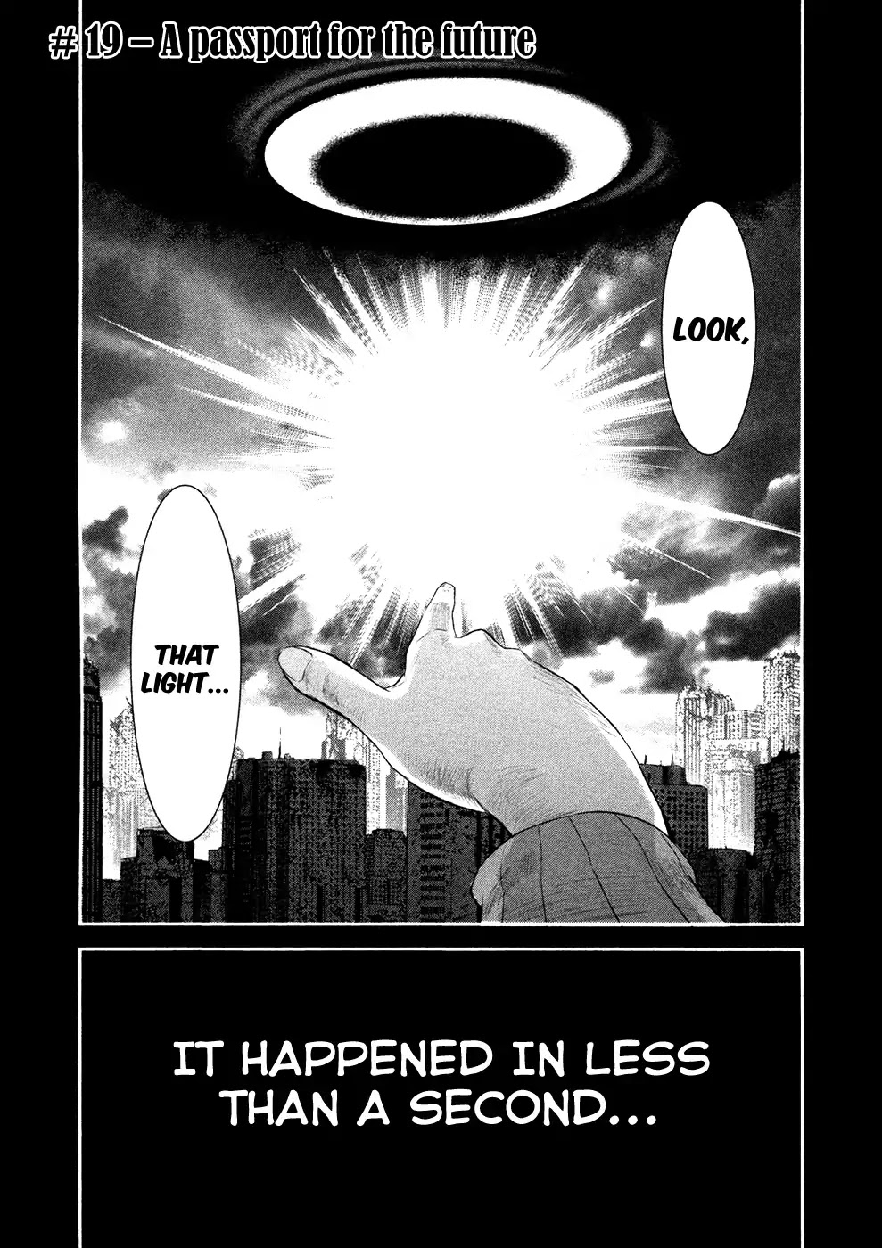 Q (SHIHIRA Tatsuya) Chapter 19 page 2 - Chapter 19: A Passport for the Future