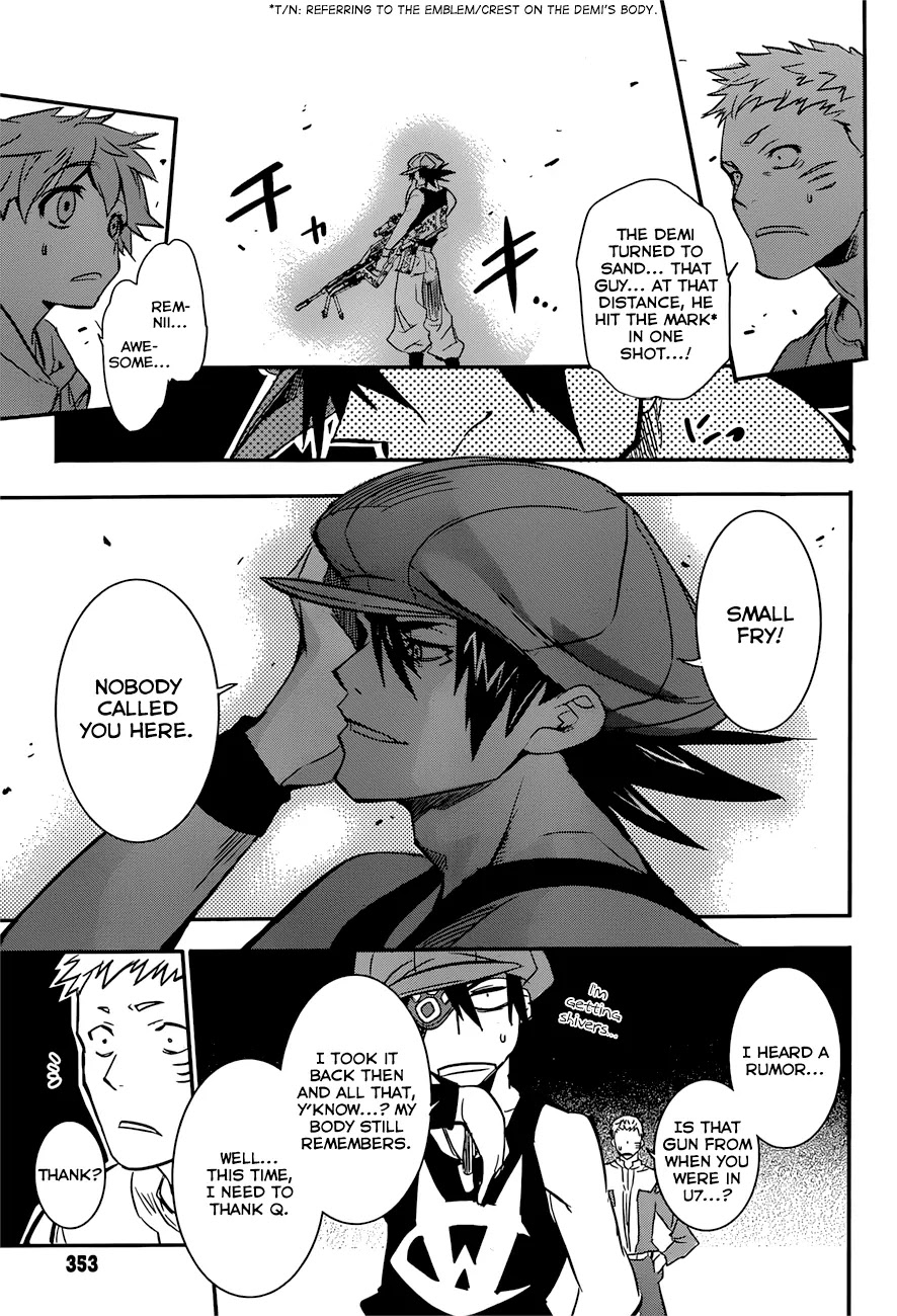 Q (SHIHIRA Tatsuya) Chapter 6 page 32 - Chapter 6: Break Through a Gateway! (1)