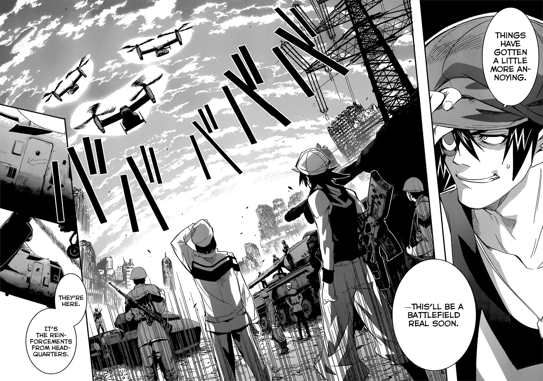 Q (SHIHIRA Tatsuya) Chapter 7 page 12 - Chapter 7: Break Through a Gateway! (2)