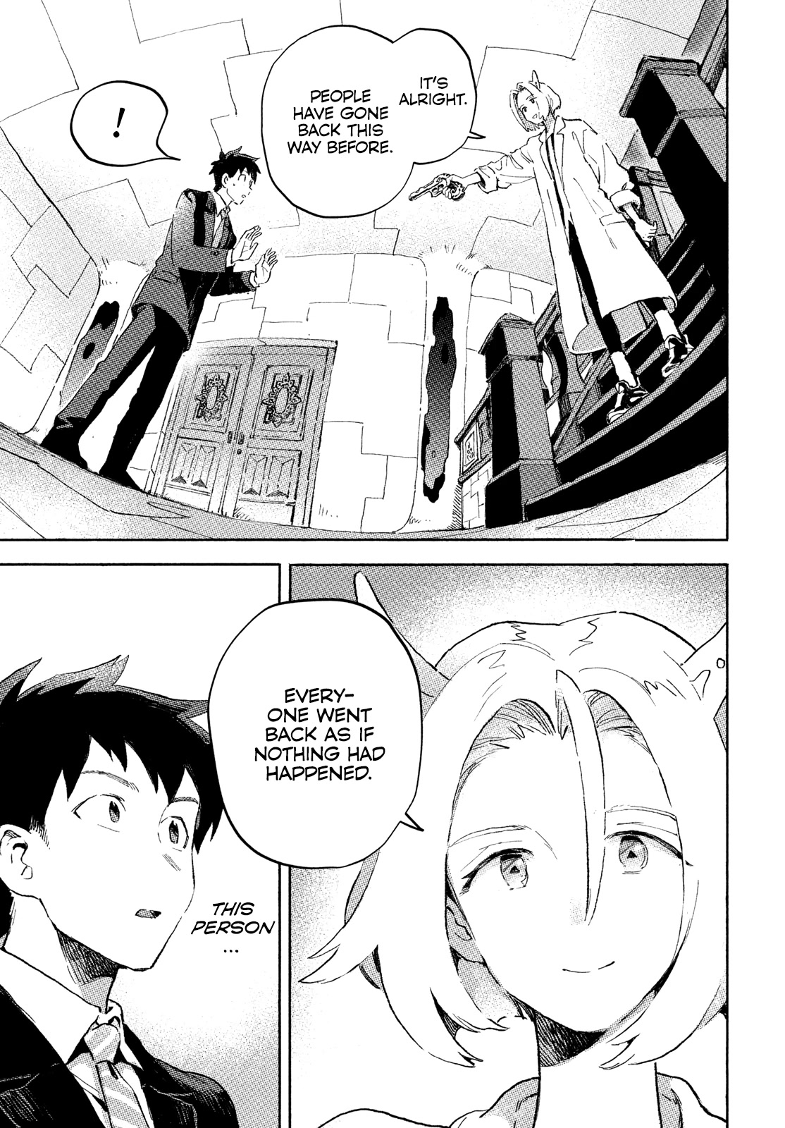 Q, What is Love? Chapter 1 page 25 - Chapter 1: Morpho menelaus