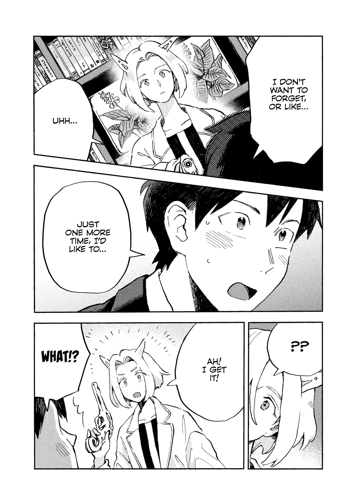 Q, What is Love? Chapter 1 page 27 - Chapter 1: Morpho menelaus