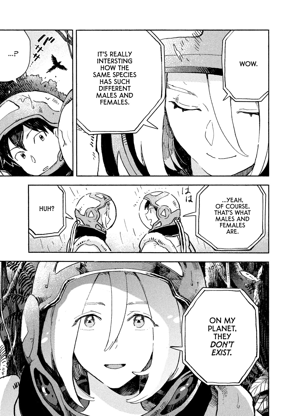 Q, What is Love? Chapter 1 page 42 - Chapter 1: Morpho menelaus