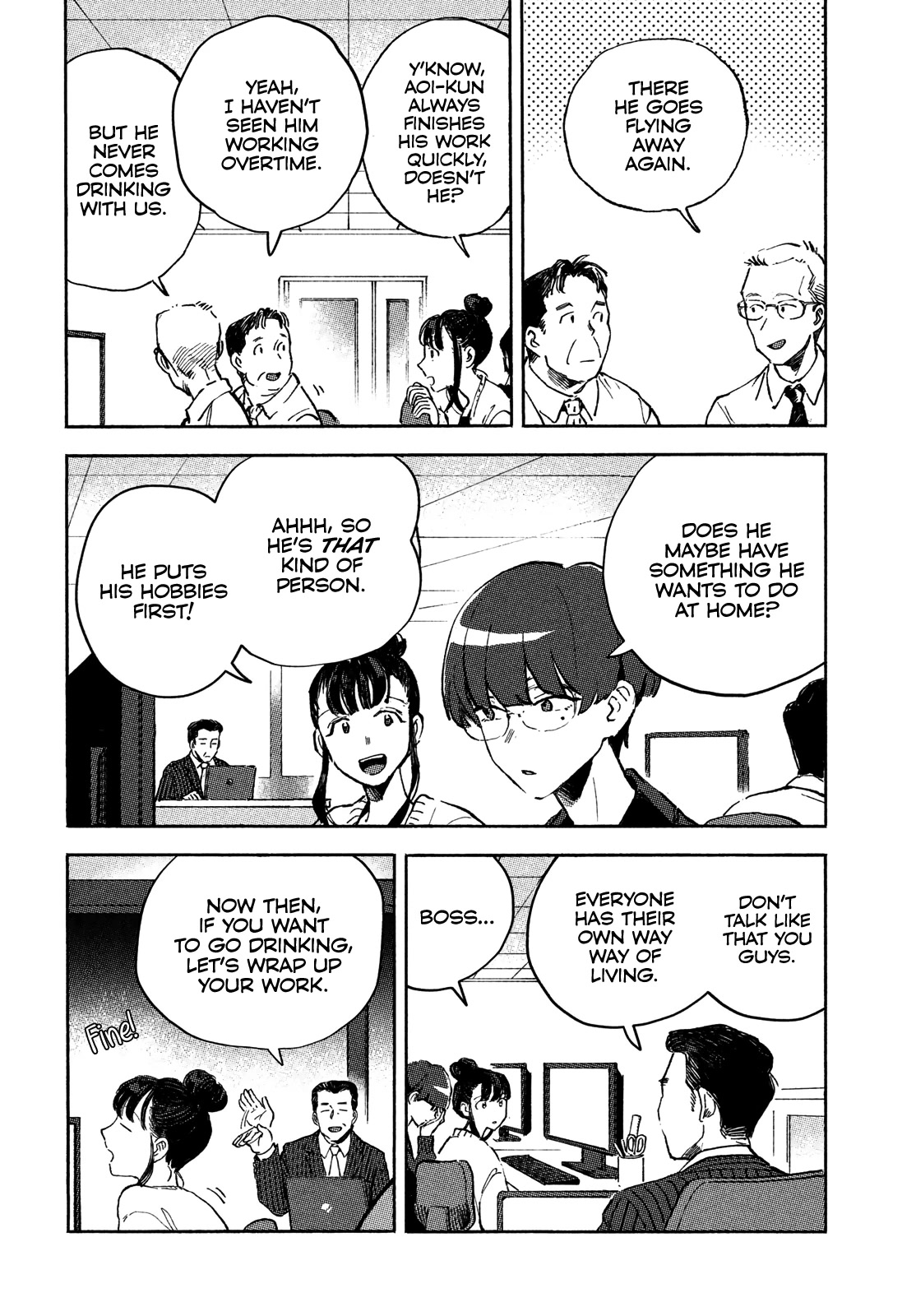Q, What is Love? Chapter 1 page 6 - Chapter 1: Morpho menelaus