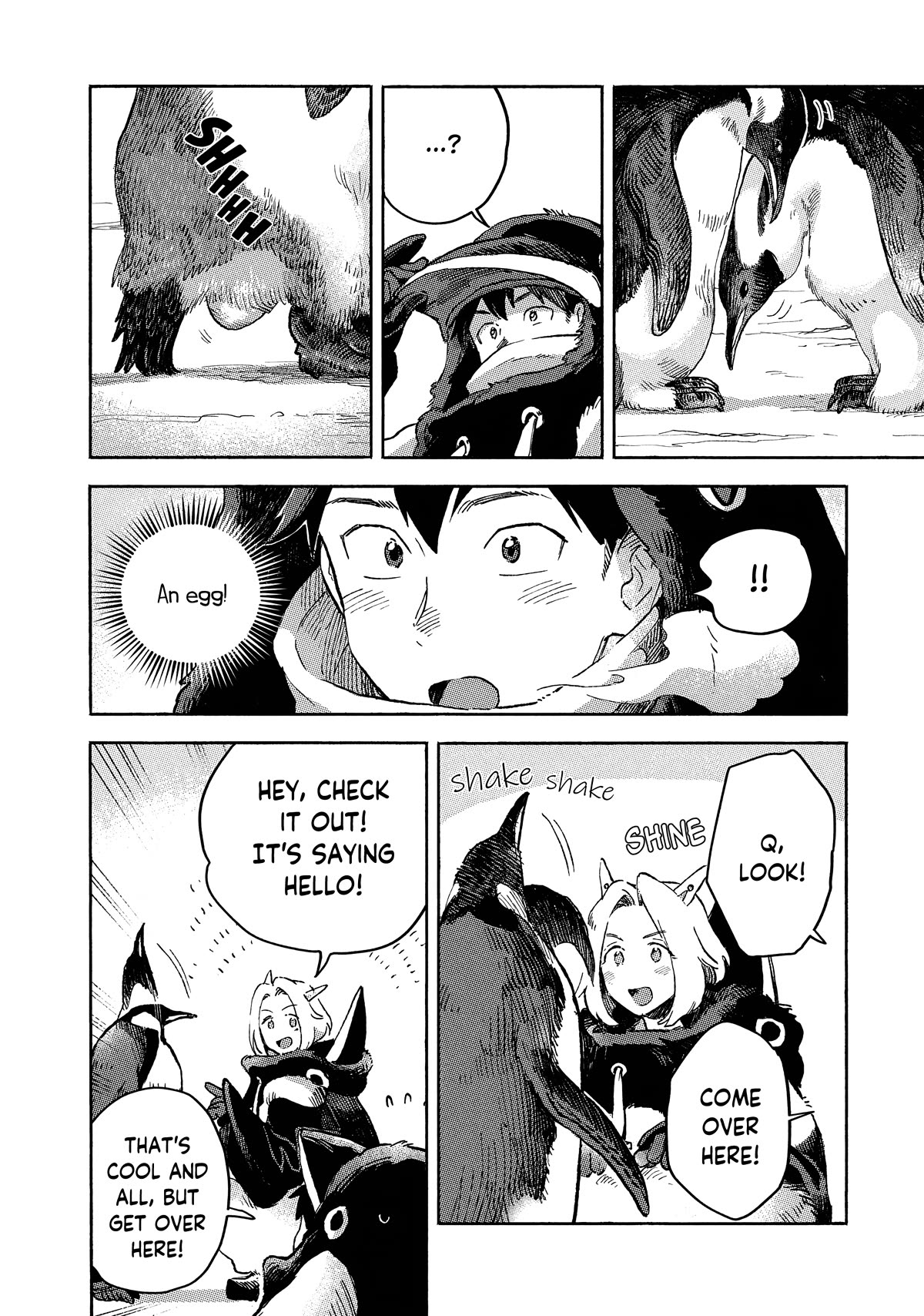 Q, What is Love? Chapter 3 page 14 - Chapter 3: Aptenodytes forsteri