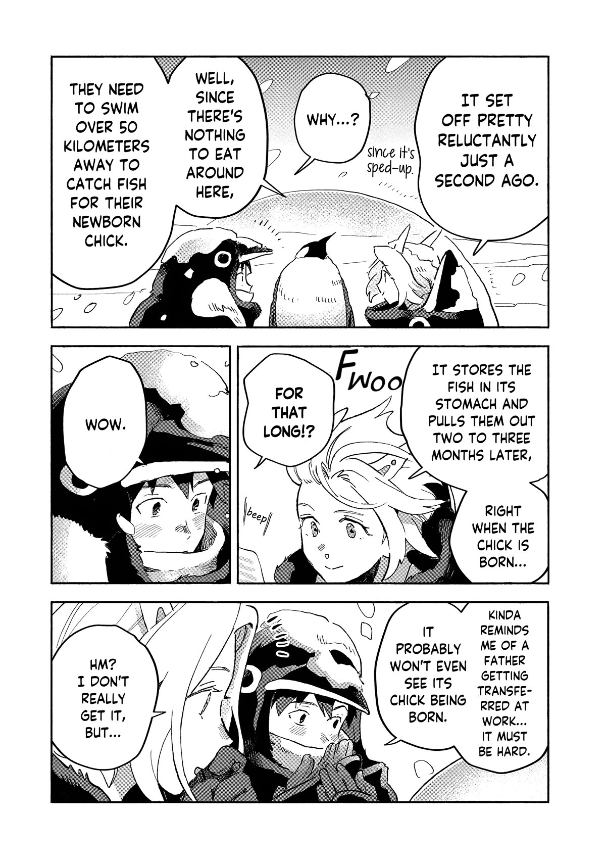 Q, What is Love? Chapter 3 page 19 - Chapter 3: Aptenodytes forsteri