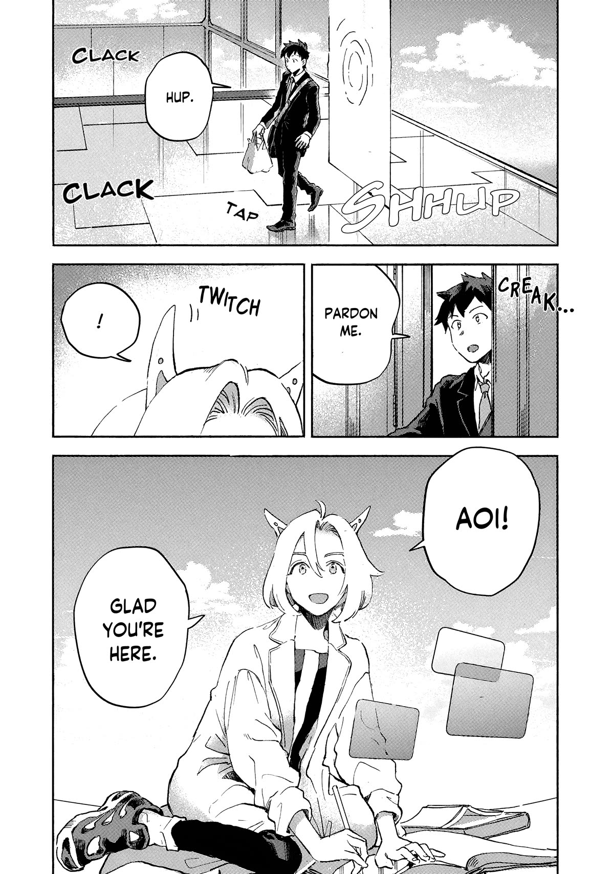 Q, What is Love? Chapter 3 page 3 - Chapter 3: Aptenodytes forsteri
