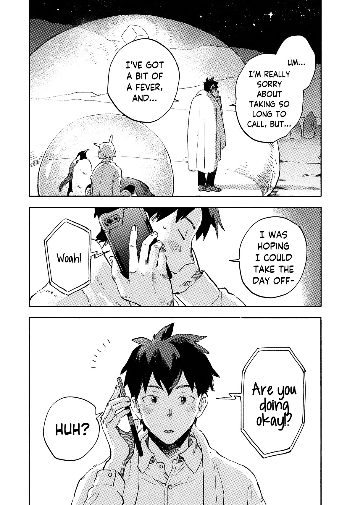 Q, What is Love? Chapter 3 page 31 - Chapter 3: Aptenodytes forsteri