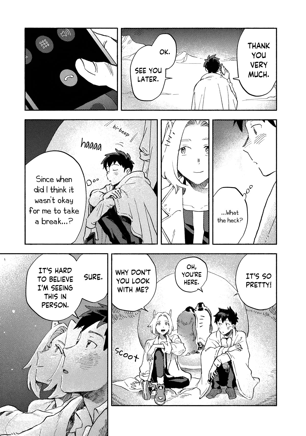 Q, What is Love? Chapter 3 page 33 - Chapter 3: Aptenodytes forsteri
