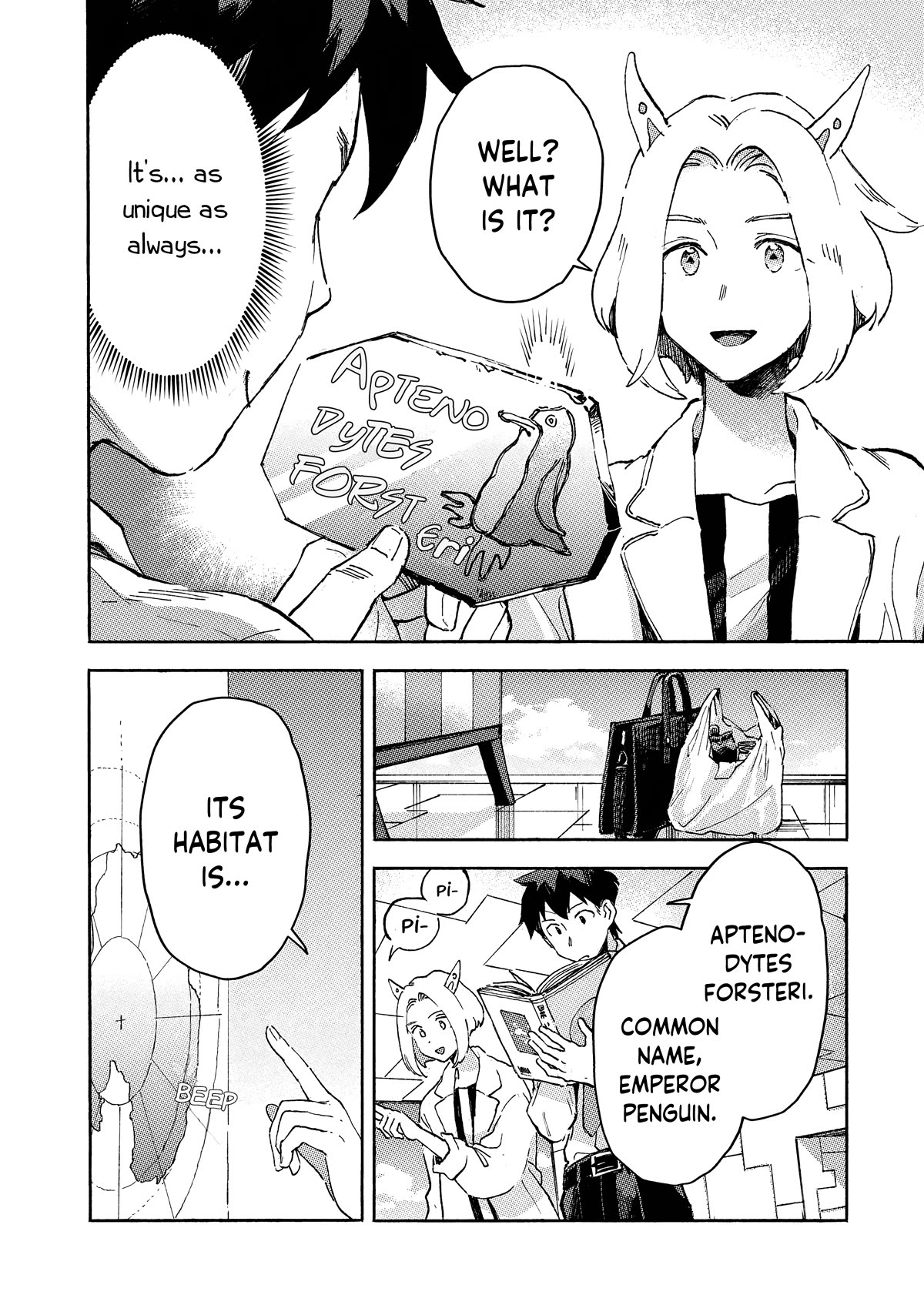 Q, What is Love? Chapter 3 page 6 - Chapter 3: Aptenodytes forsteri