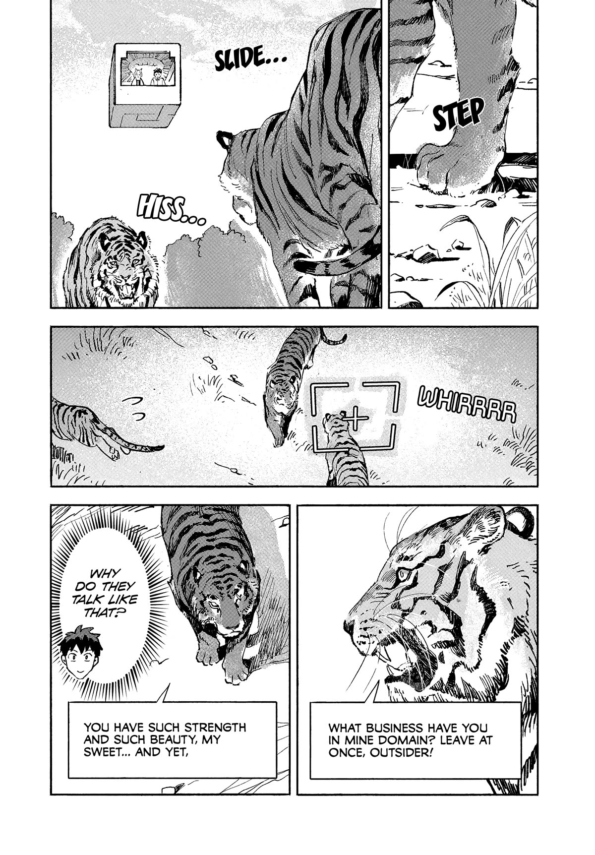 Q, What is Love? Chapter 4 page 12 - Chapter 4: Panthera tigris tigris