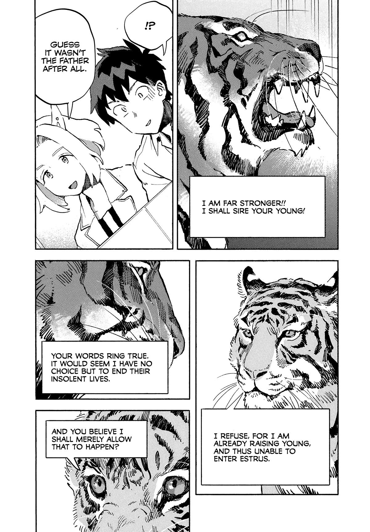 Q, What is Love? Chapter 4 page 13 - Chapter 4: Panthera tigris tigris