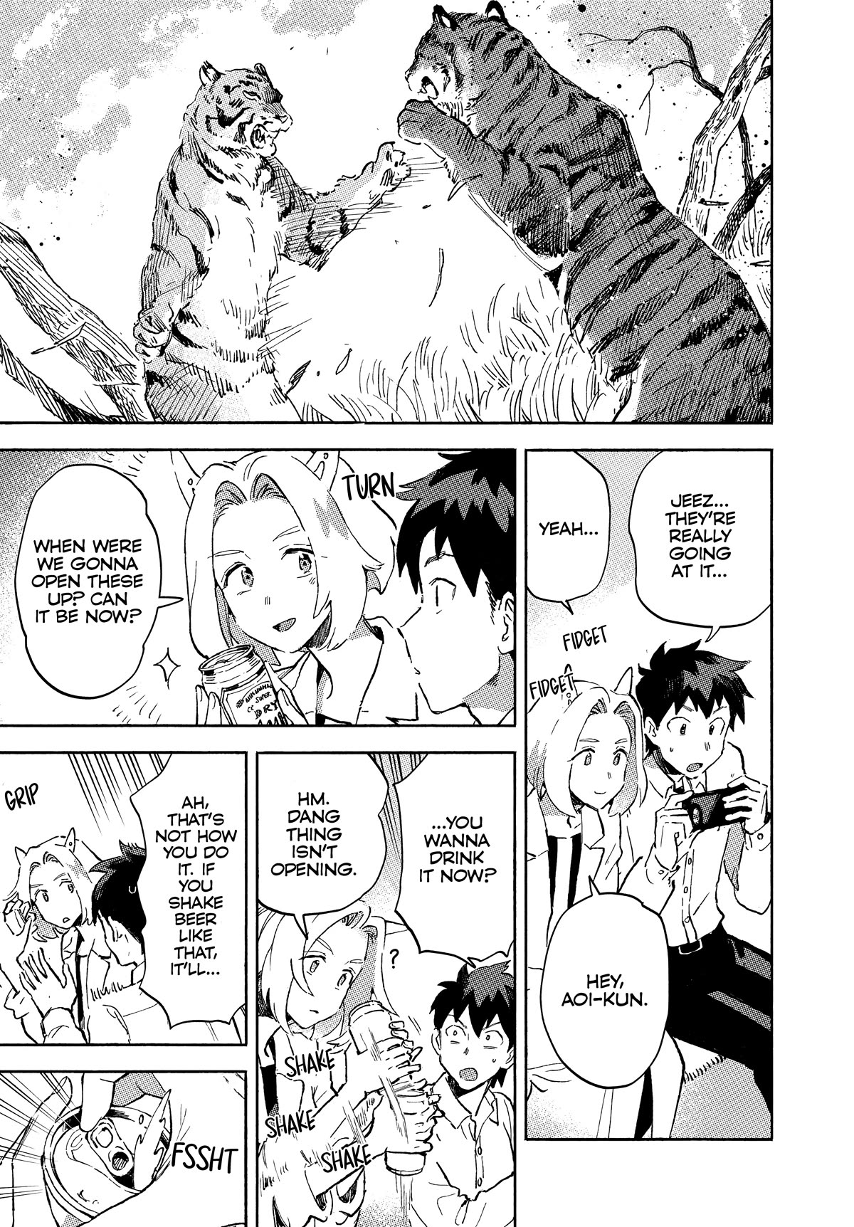 Q, What is Love? Chapter 4 page 14 - Chapter 4: Panthera tigris tigris