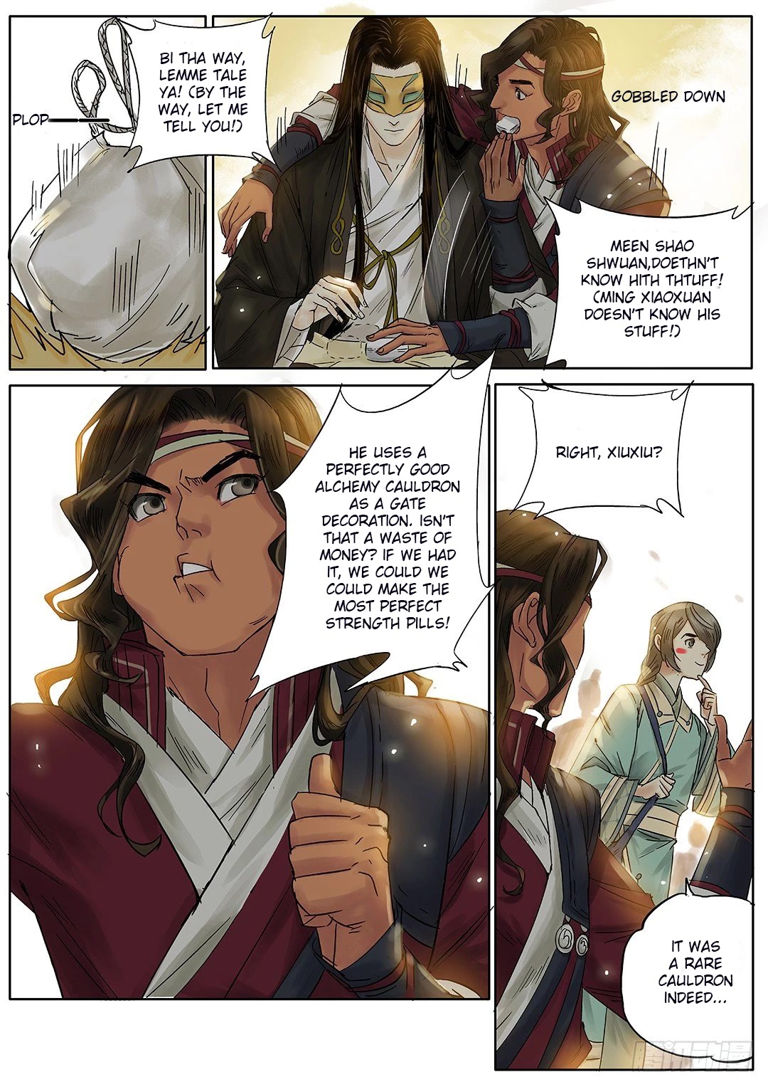 Qin Si Chapter 21 page 2 - Chapter 21: Chongyang Mystery (2)