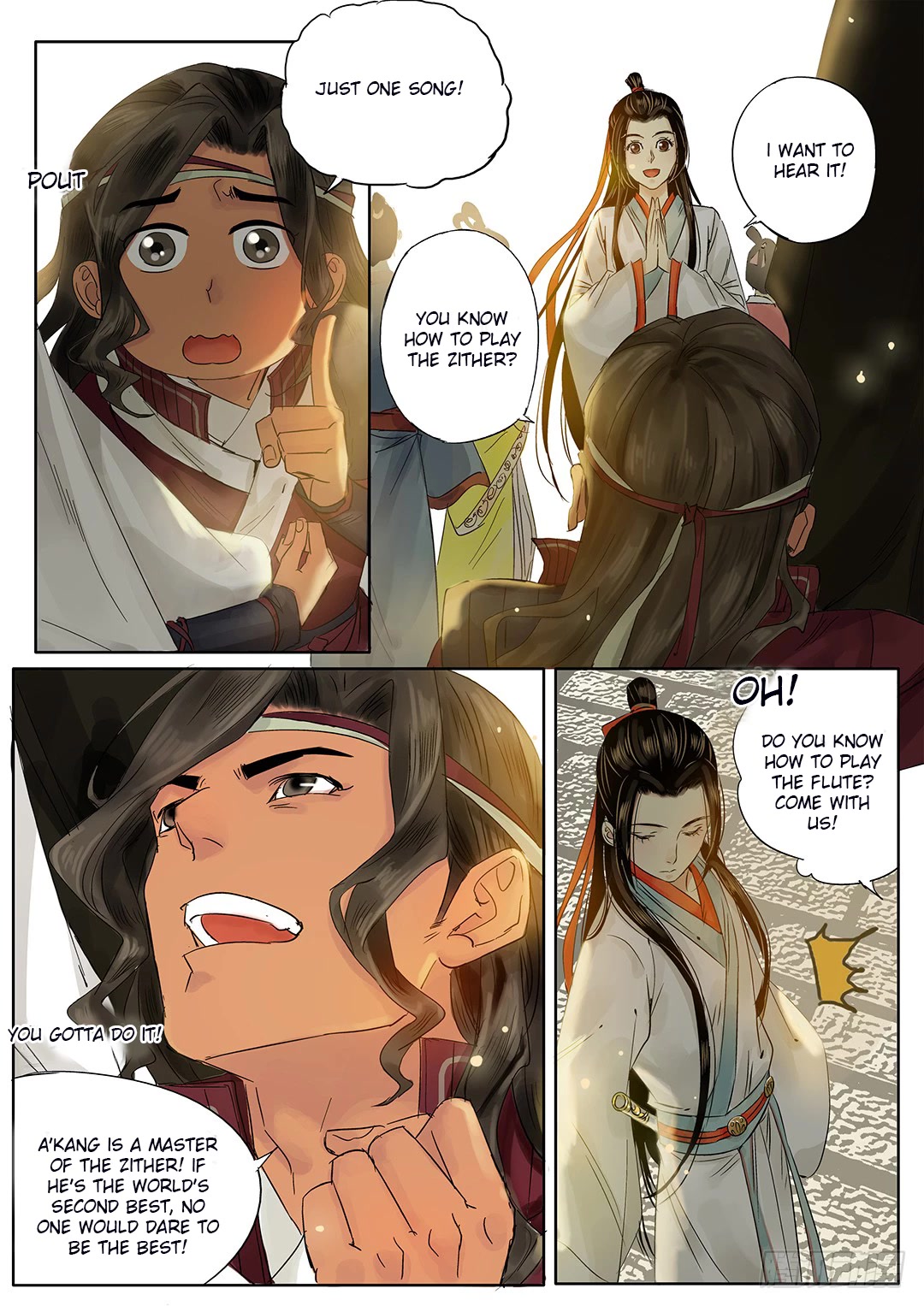 Qin Si Chapter 21 page 4 - Chapter 21: Chongyang Mystery (2)
