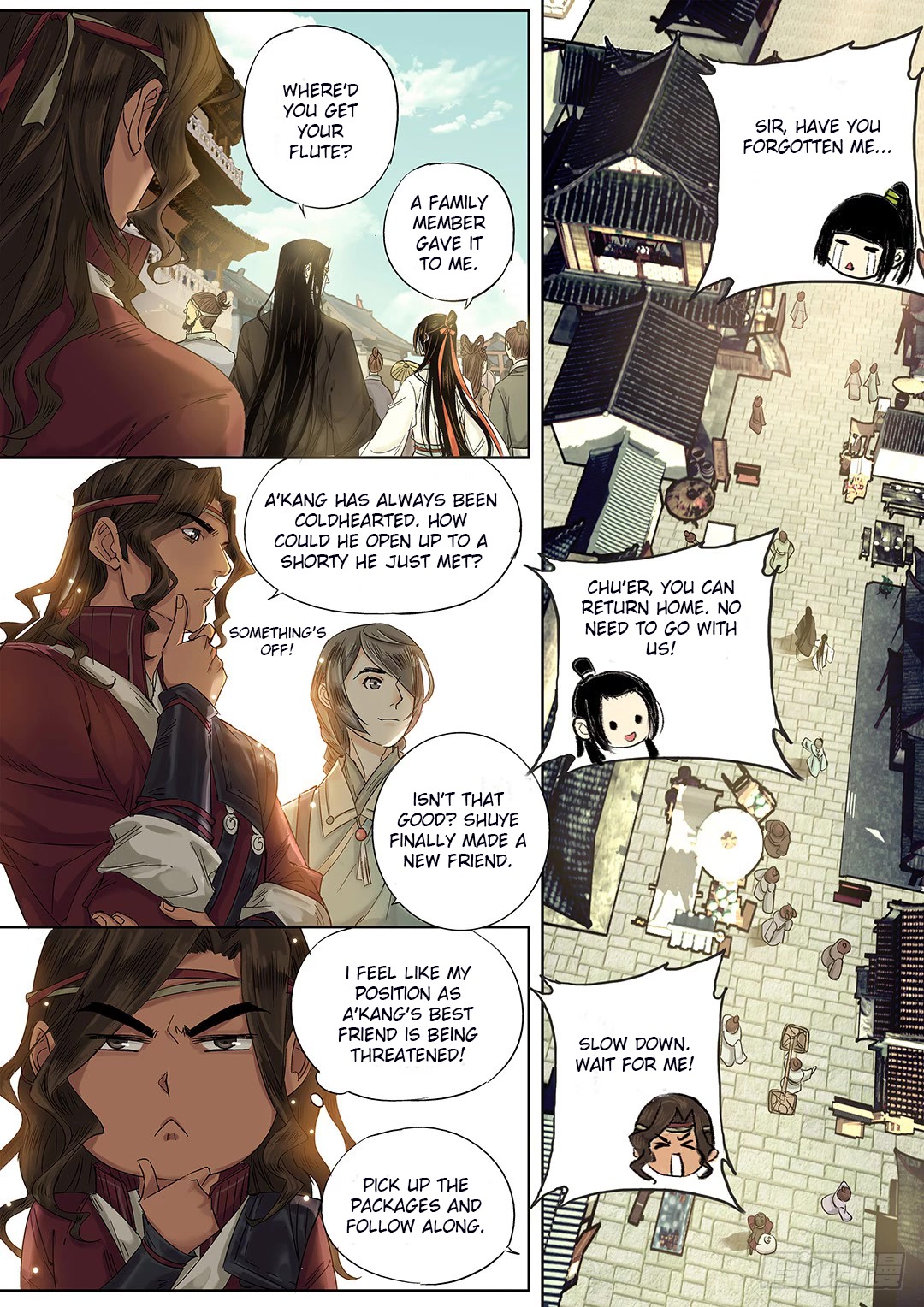 Qin Si Chapter 21 page 6 - Chapter 21: Chongyang Mystery (2)