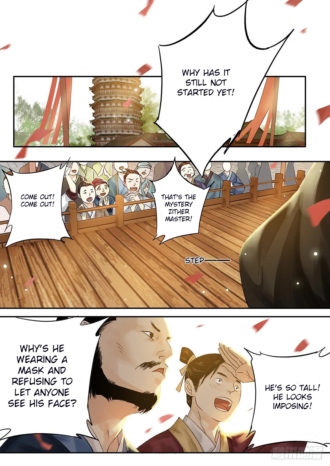Qin Si Chapter 22 page 1 - Chapter 22: Chongyang Mystery (3)