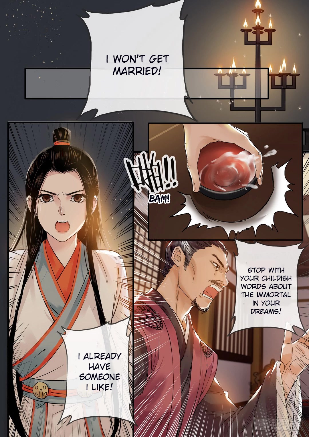 Qin Si Chapter 27 page 4 - Chapter 27: Chongyang Mystery (8)
