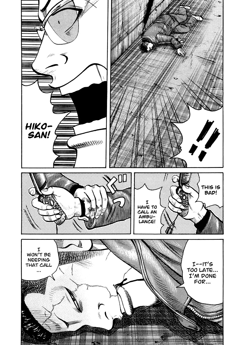 QP Gaiden Chapter 8 page 10 - Chapter 8: A day I saw the God of Death. "Going Home..."