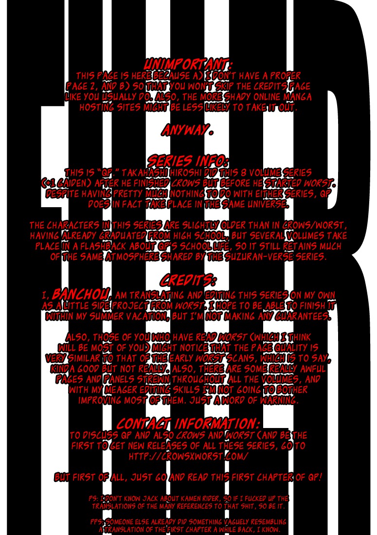 QP Chapter 1 page 2 - Chapter 1: QP is here!
