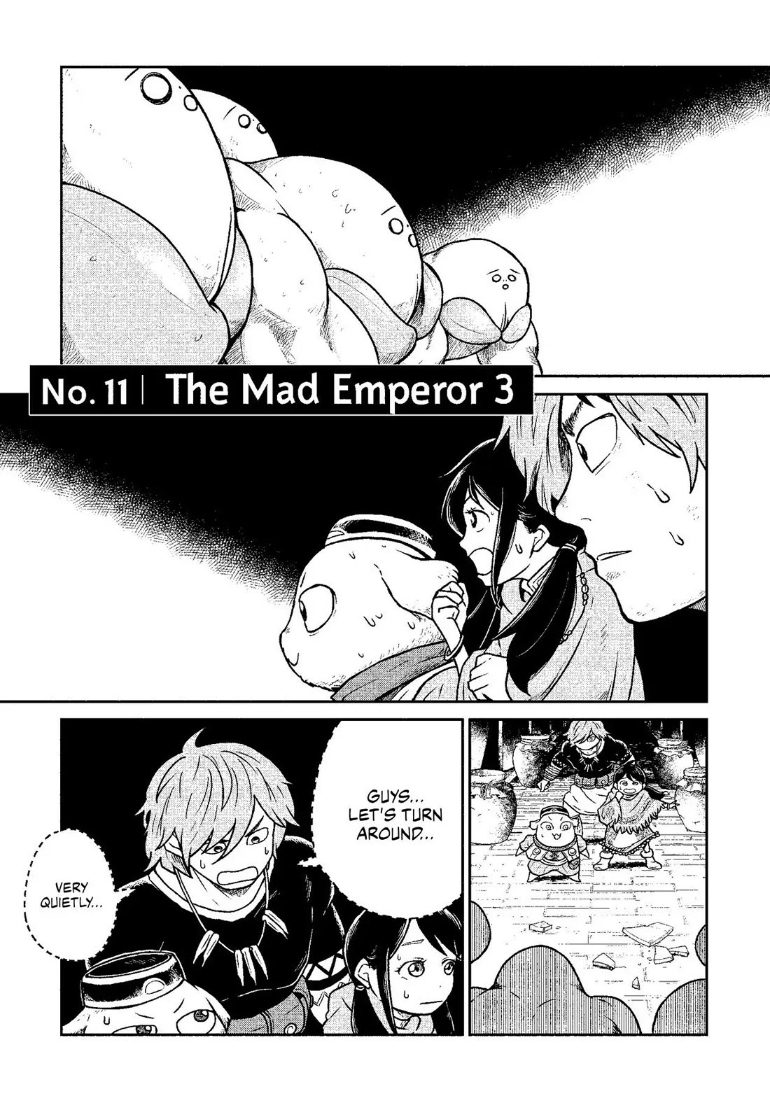 Quality Assurance in Another World Chapter 11 page 1 - Chapter 11: The Mad Emperor 3