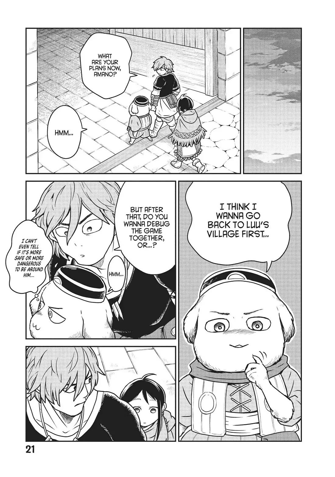 Quality Assurance in Another World Chapter 14 page 21 - Chapter 14: The Secret Plan