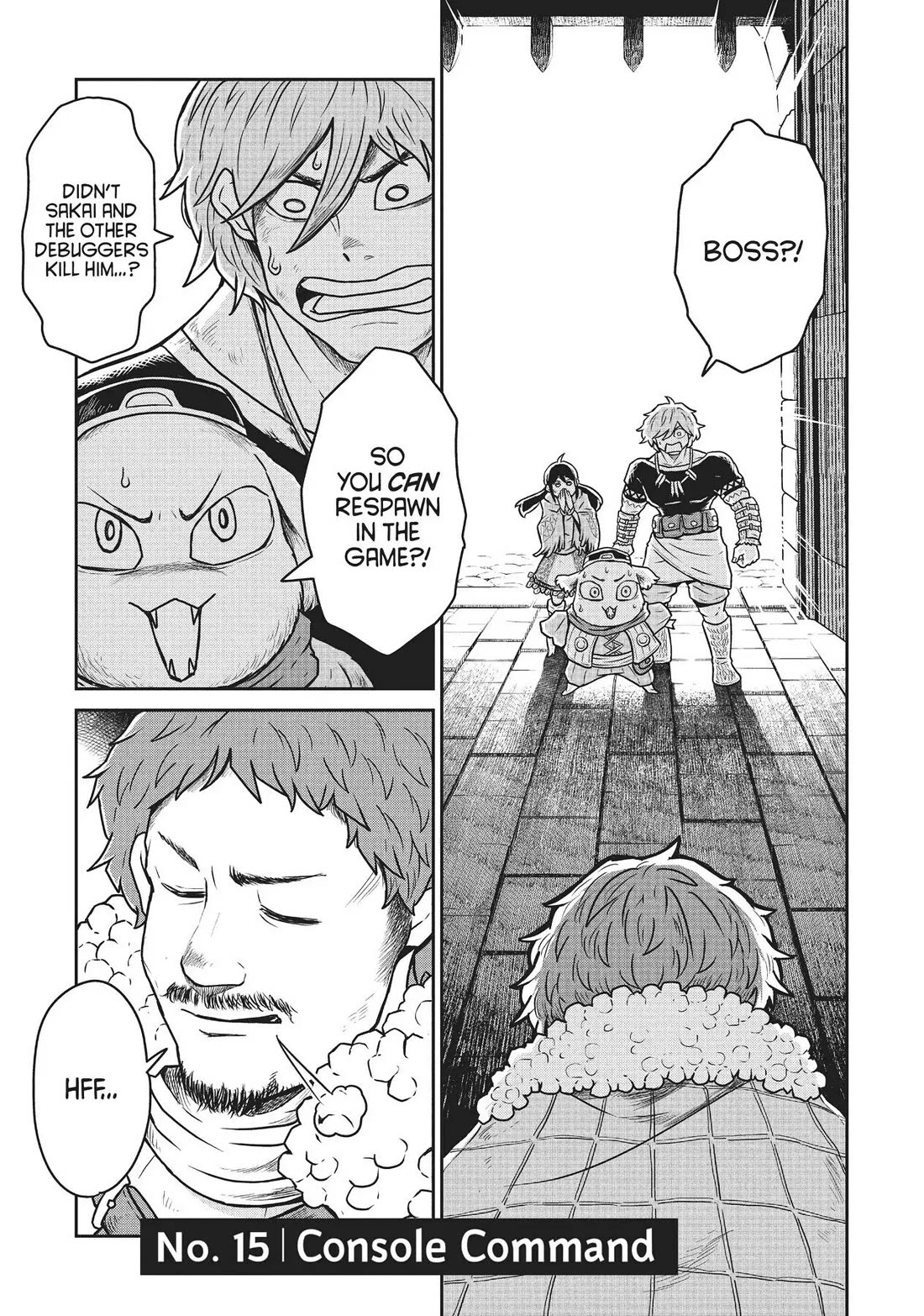 Quality Assurance in Another World Chapter 15 page 1 - Chapter 15: Console Command