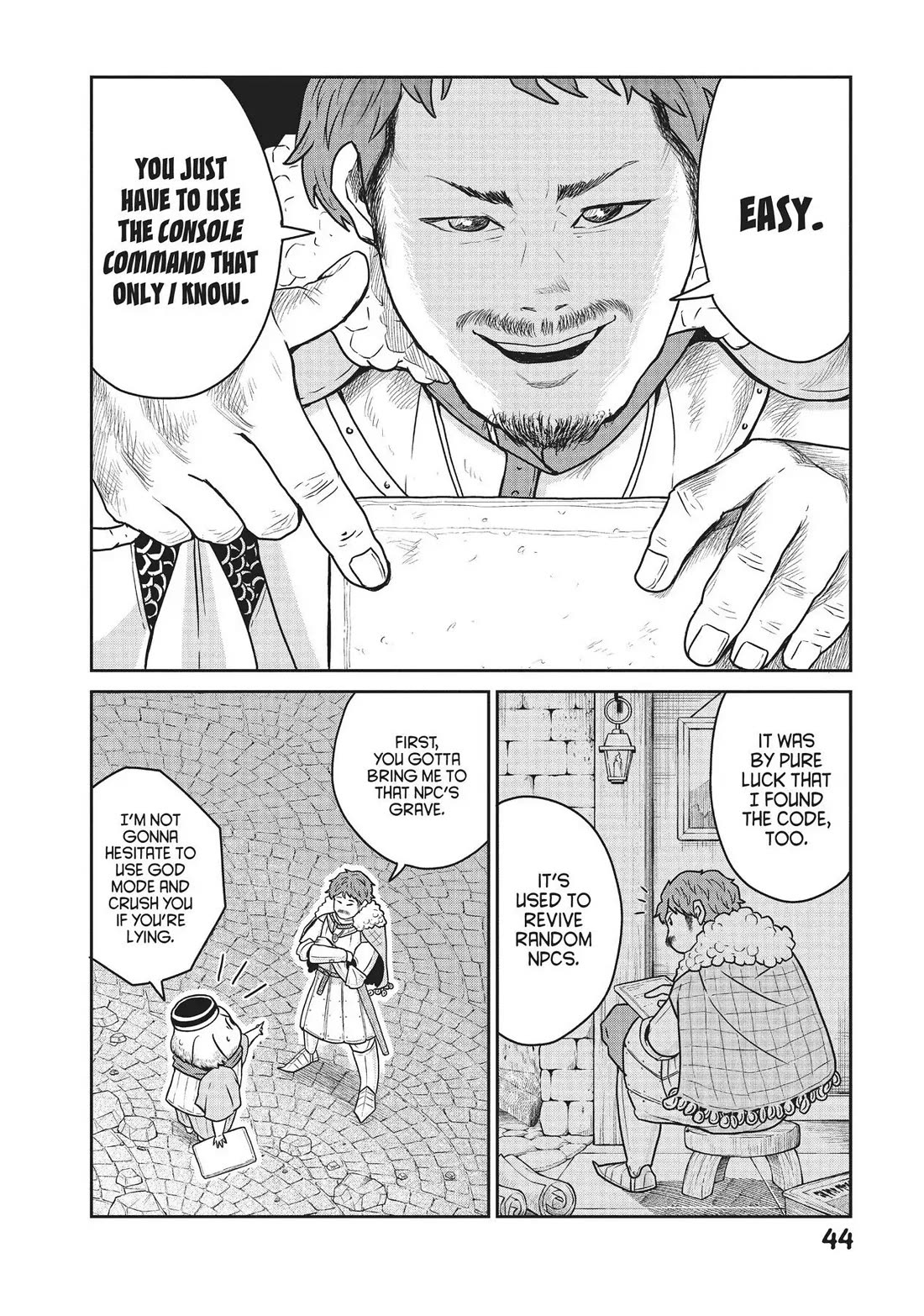 Quality Assurance in Another World Chapter 15 page 18 - Chapter 15: Console Command