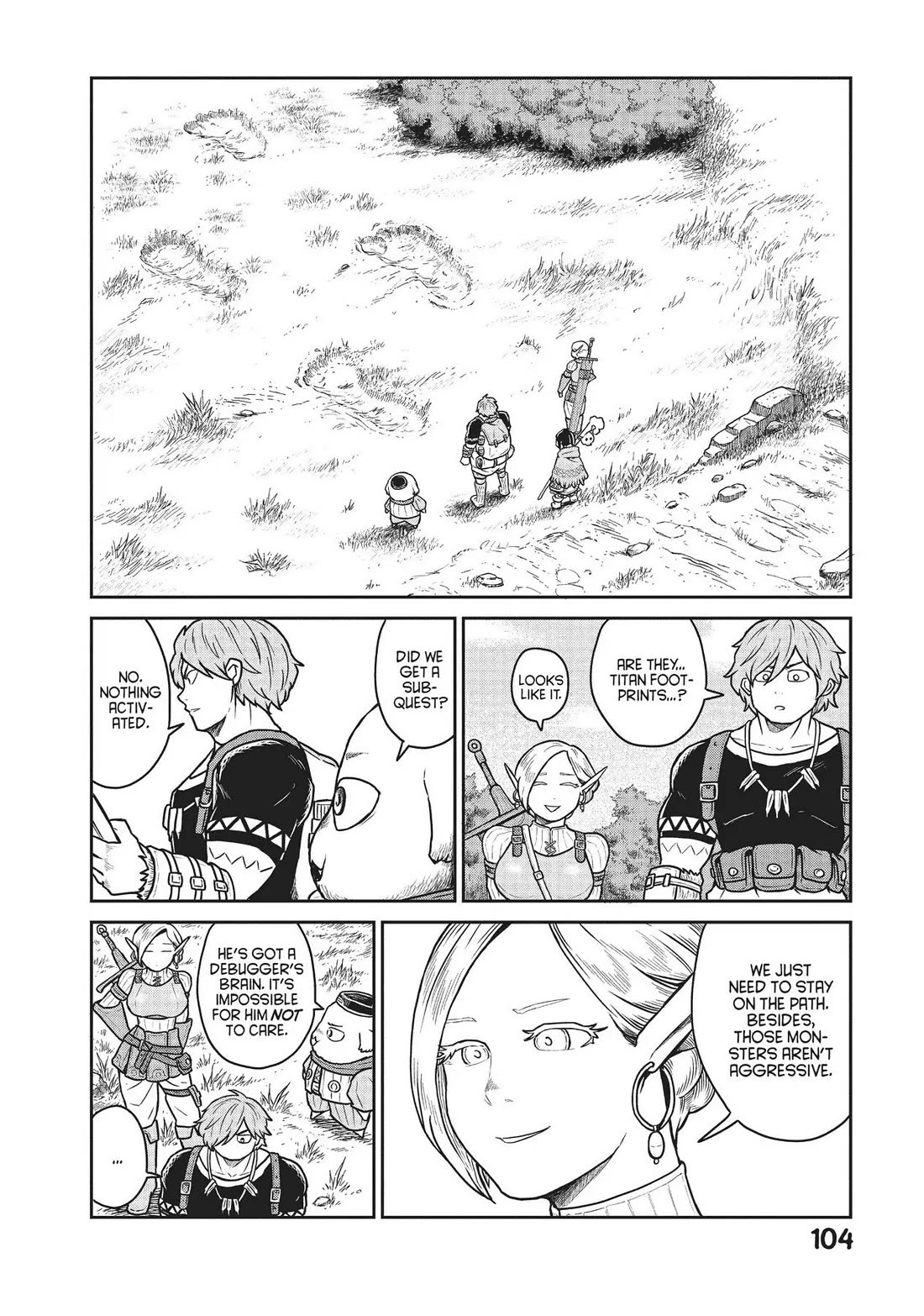 Quality Assurance in Another World Chapter 18 page 8 - Chapter 18: Beyond the Mountains