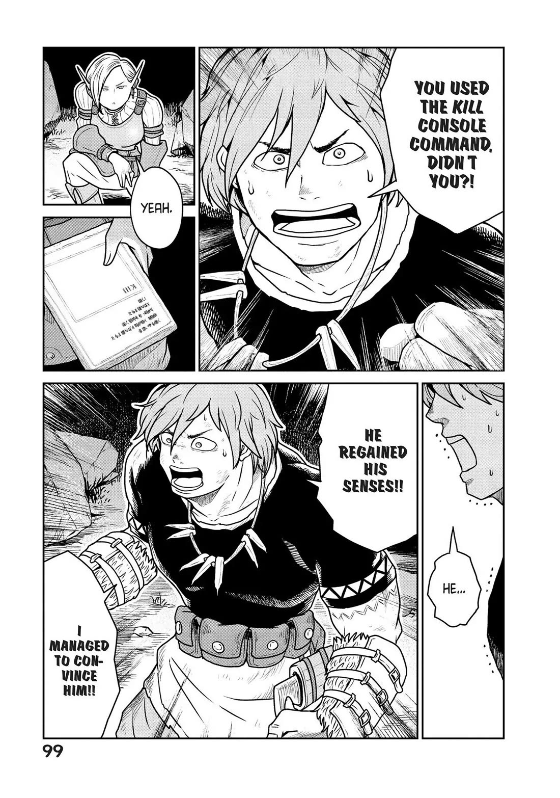 Quality Assurance in Another World Chapter 24 page 19 - Chapter 24: Give It Up