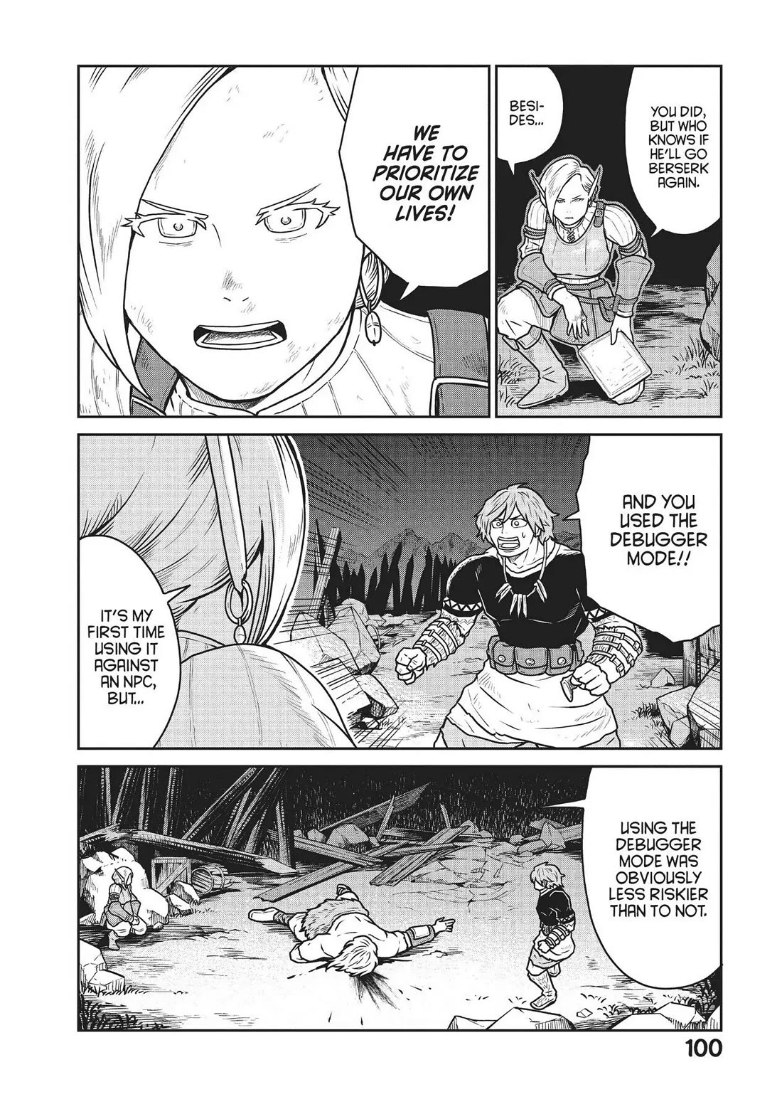 Quality Assurance in Another World Chapter 24 page 20 - Chapter 24: Give It Up