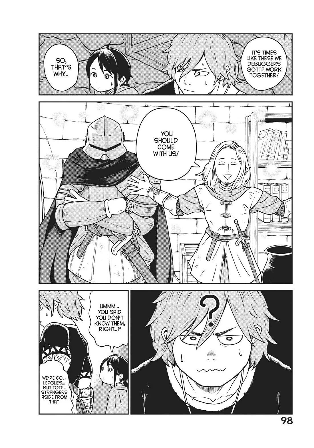 Quality Assurance in Another World Chapter 3 page 4 - Chapter 3: Sakai and Sumida